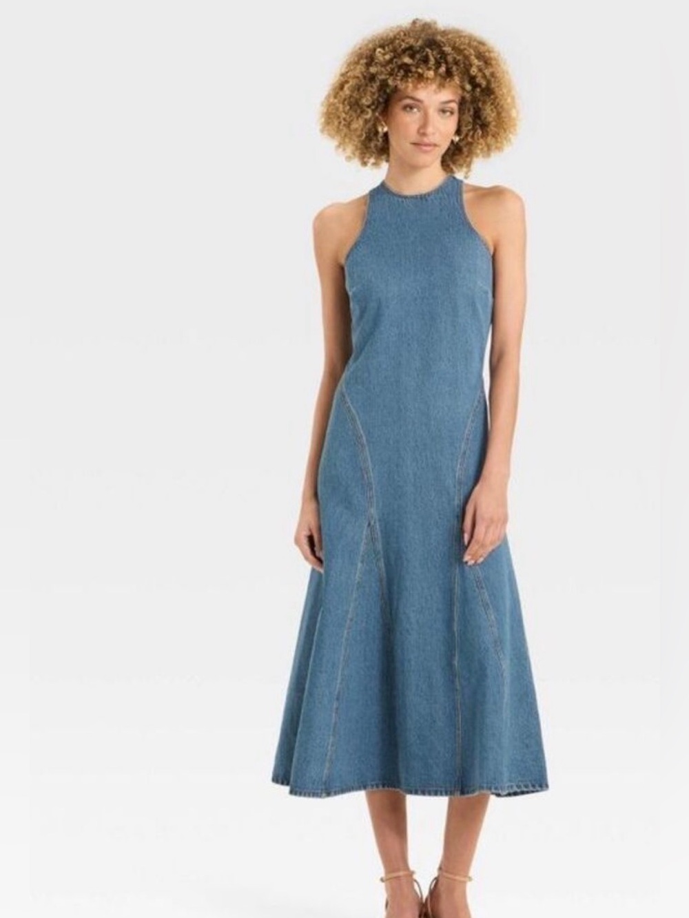 NWT Future Collective Sexy Denim Dress Size 8/Med